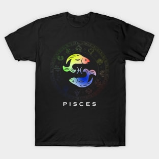 Zodiac sign Pisces T-shirt T-Shirt